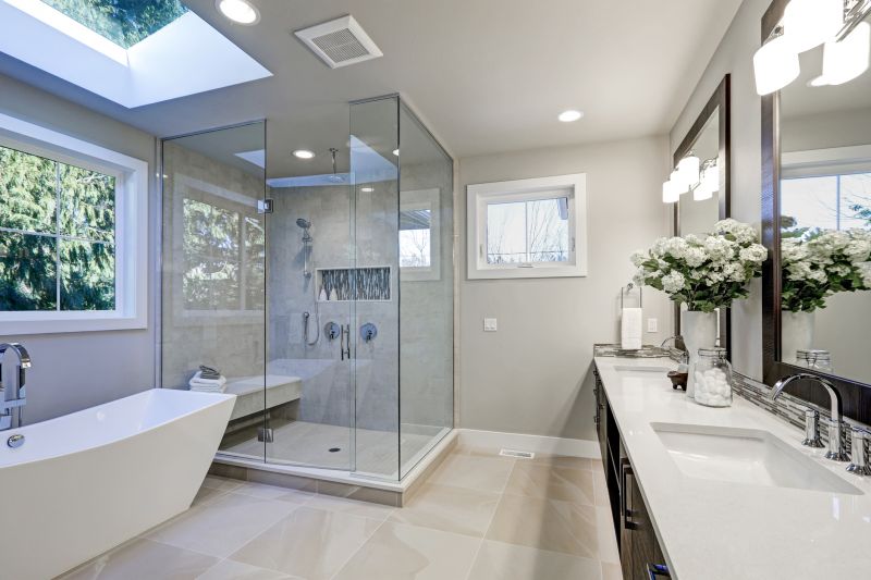 Spacious Walk-in Showers